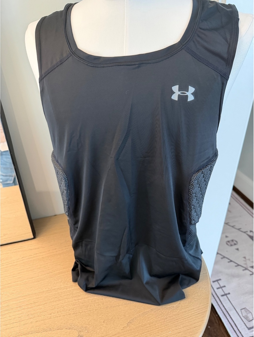 Under Armour Men's NEW Compression Tank Top 3XL Black HeatGear